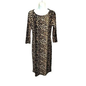 Leopard Print Women's Dress